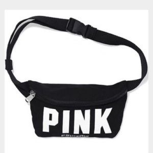 VS PINK black fanny pack